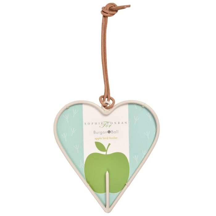 Burgon & Ball Sophie Conran Collection - Apple Bird Feeder Heart-3
